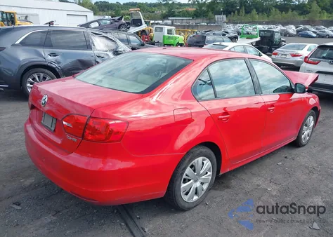 2012 Volkswagen Jetta 2.5L Se from USA, damaged, VIN 3VWDP7AJ7CM418924